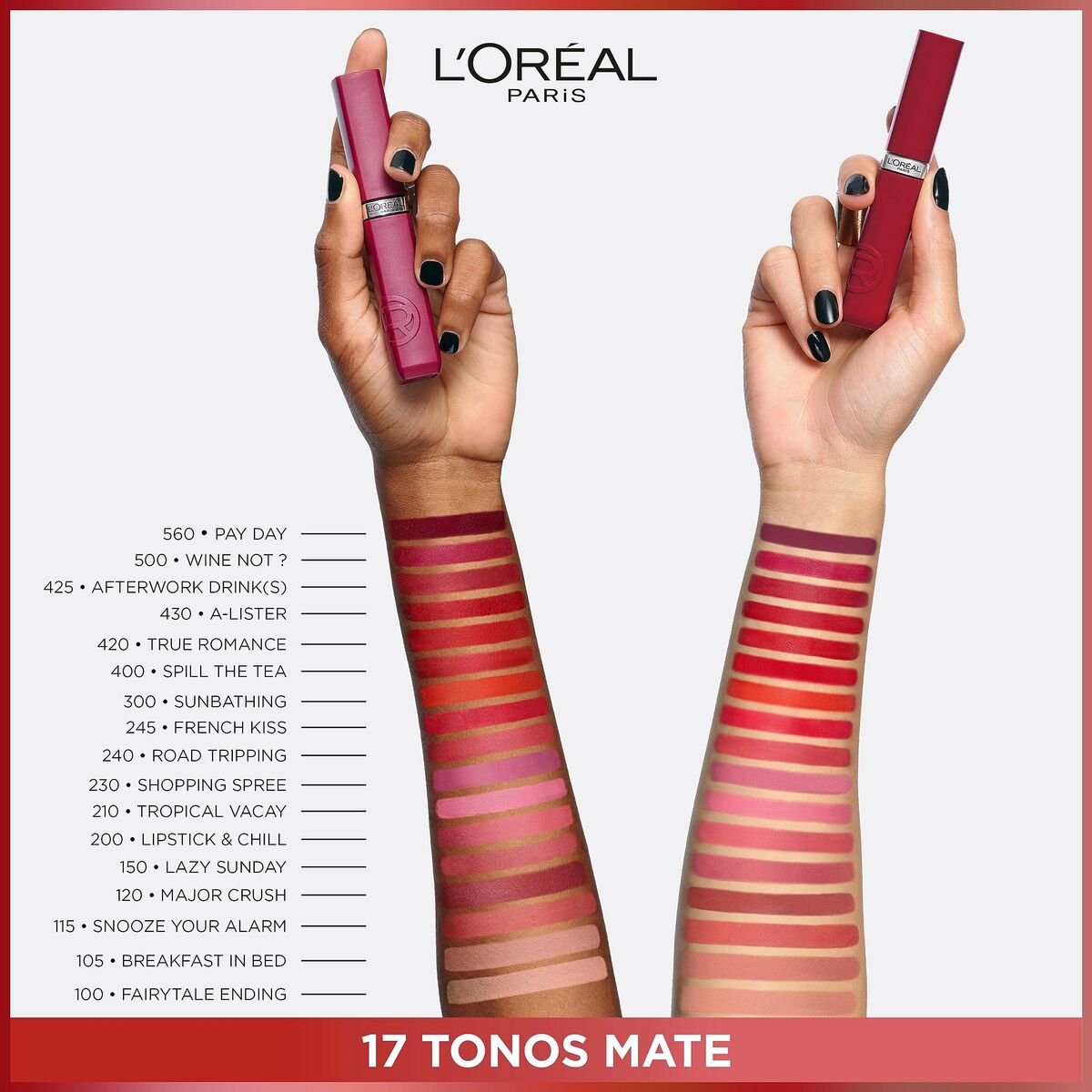 Liquid lipstick L'Oreal Make Up Infaillible Matte Resistance Lipstick & Chill Nº 200 (1 Unit)-1