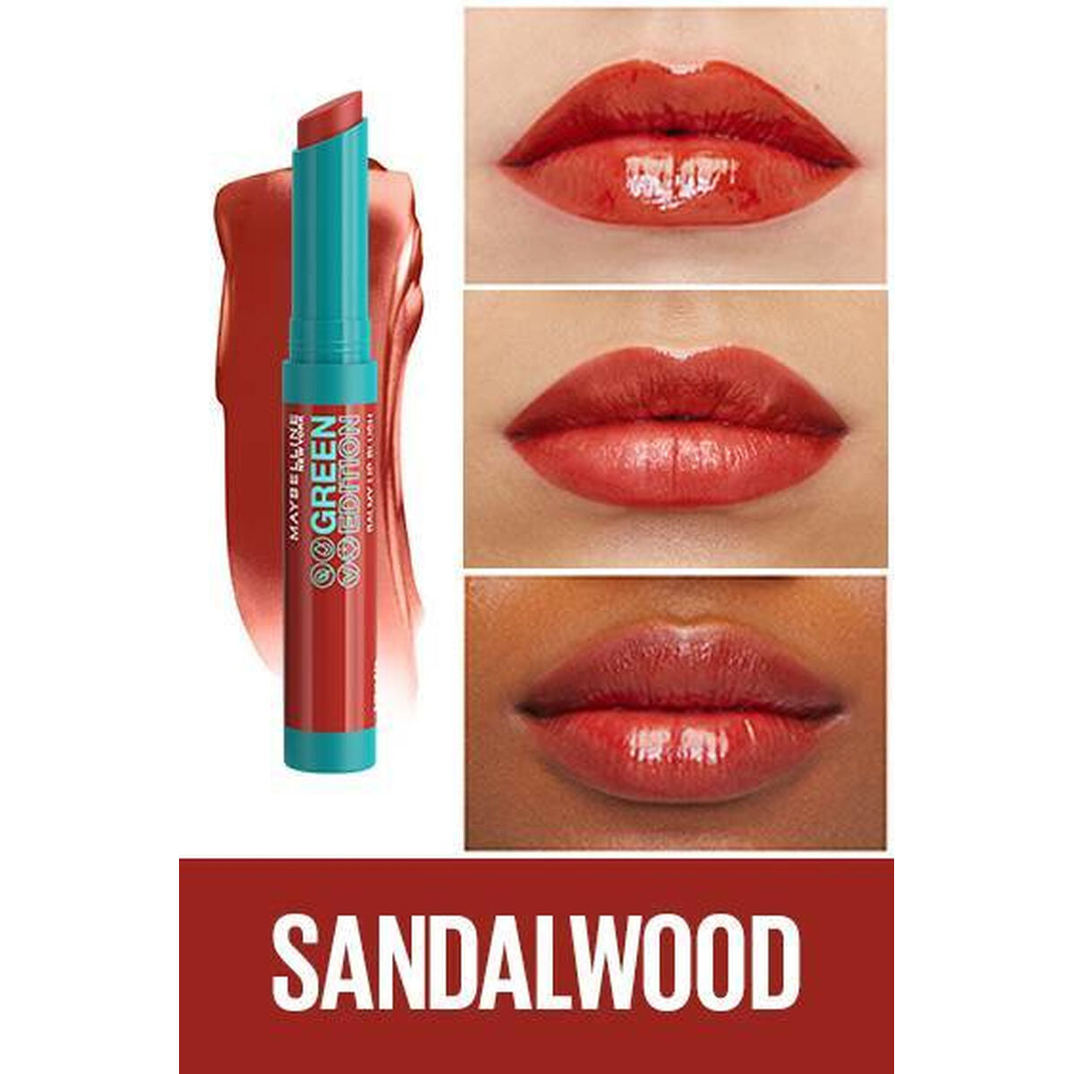 Coloured Lip Balm Maybelline Green Edition 10-sandalwood (1,7 g)-1