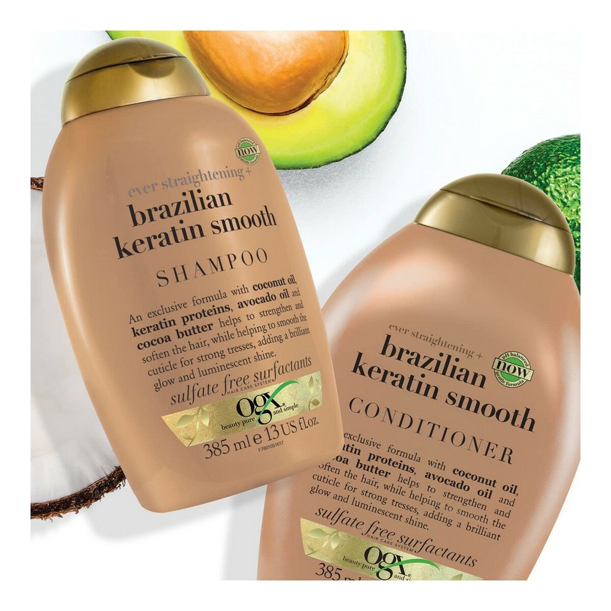Detangling shampoo OGX Brazilian Keratin 385 ml-4