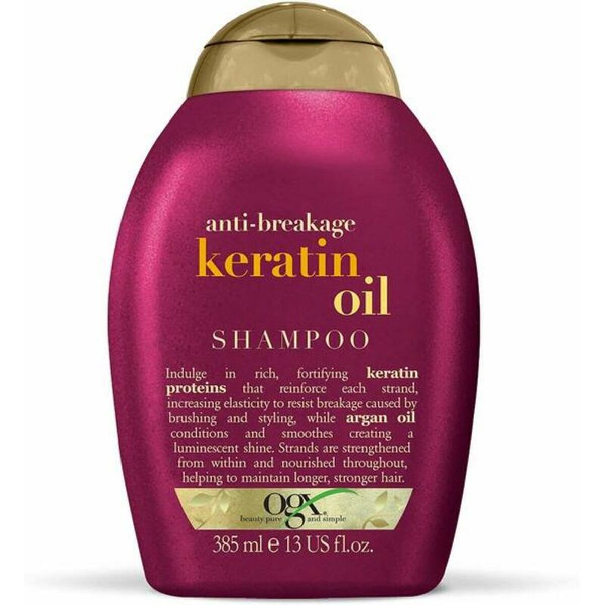 Anti-hairloss Anti-breakage Shampoo OGX 97751 Keratin 385 ml-0
