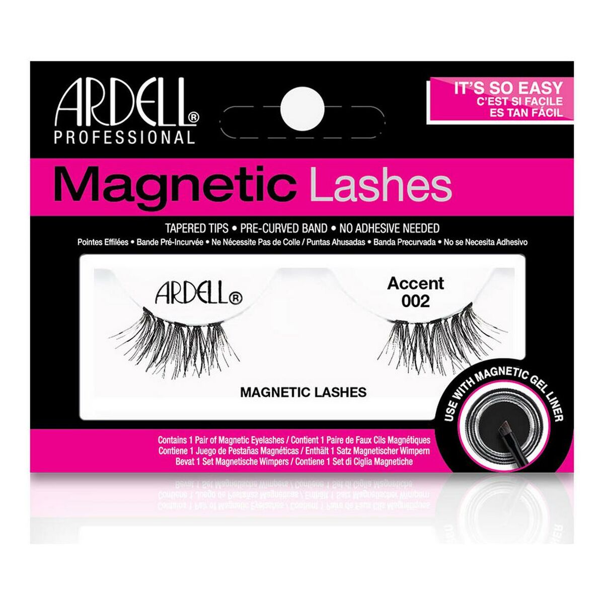 False Eyelashes Ardell Magnetic Accent 002 (2 uds)-0