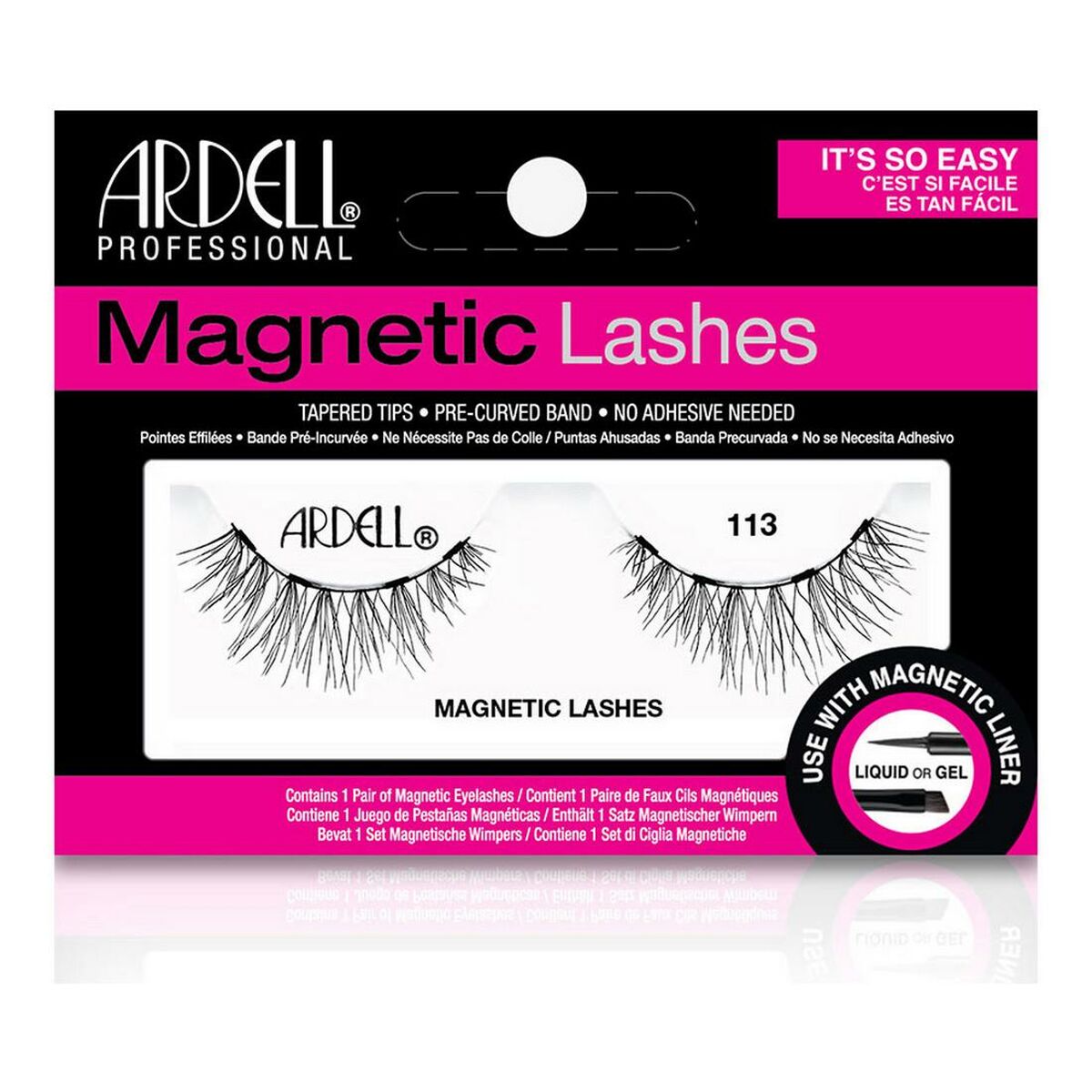 False Eyelashes Ardell Magnetic 113 (2 uds)-0
