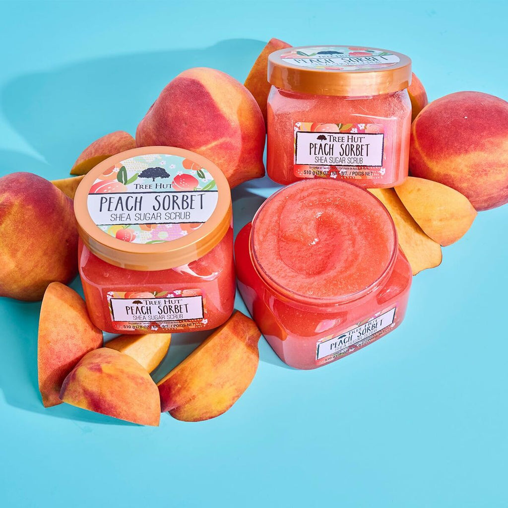 Body Exfoliator Tree Hut Peach Sorbet 510 g-2