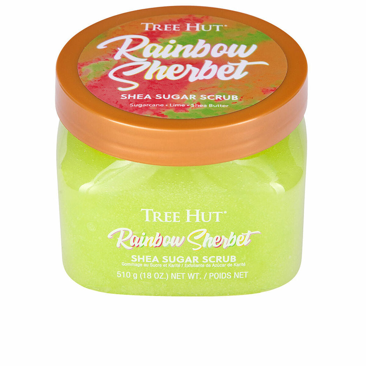 Body Exfoliator Tree Hut Rainbow Sherbet 510 g-0