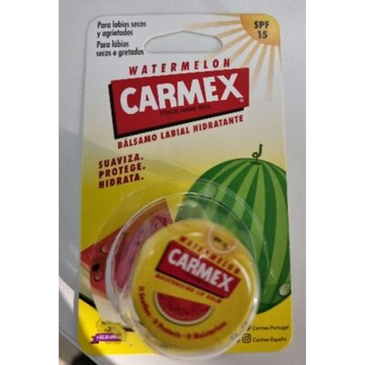 Lip Balm Carmex   Yellow Spf 15-8