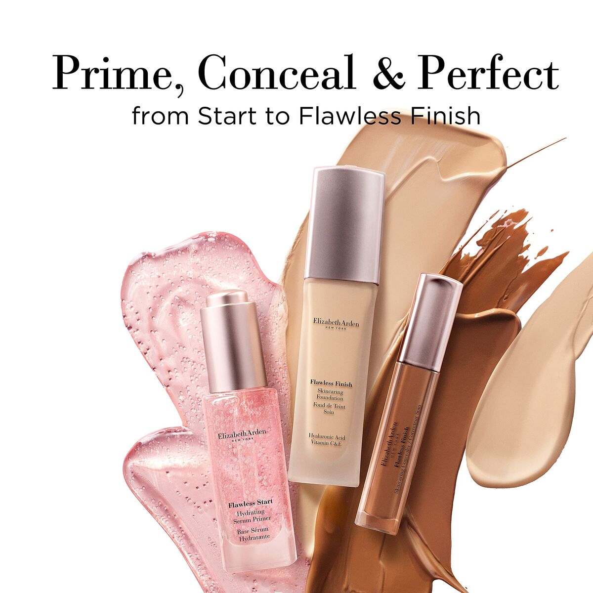 Liquid Make Up Base Elizabeth Arden Flawless Finish Nº 2 (1 Unit)-2