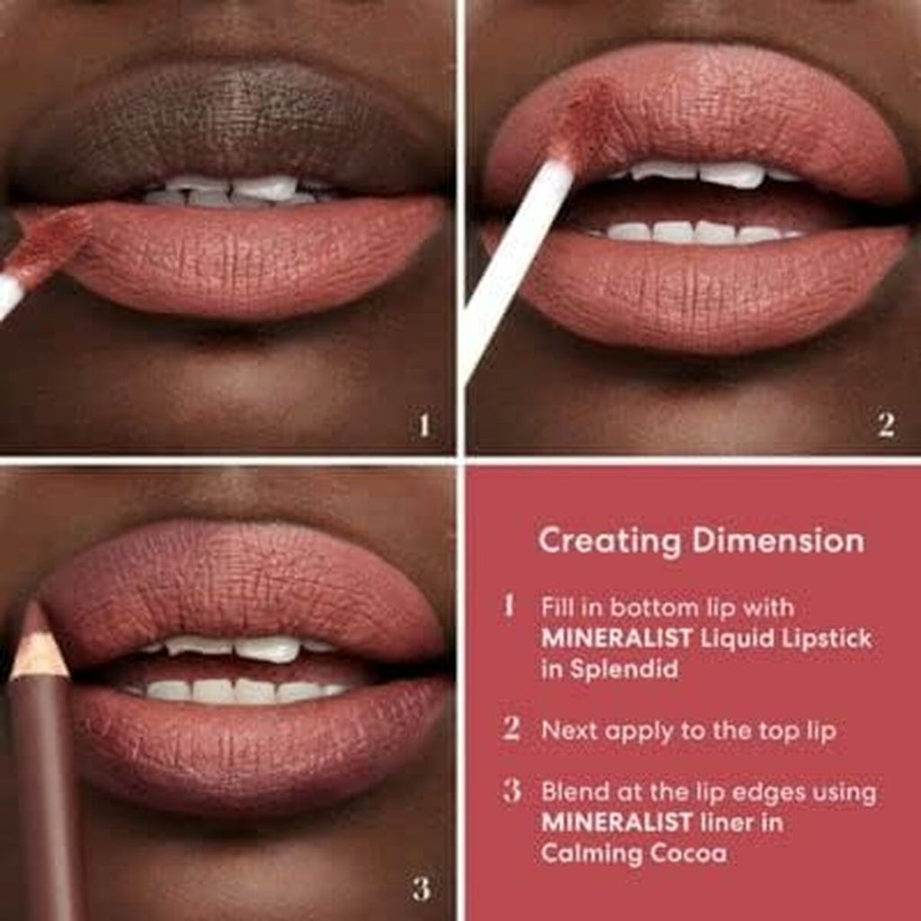 Lipstick bareMinerals Mineralist Charming Pink 1,3 g-4