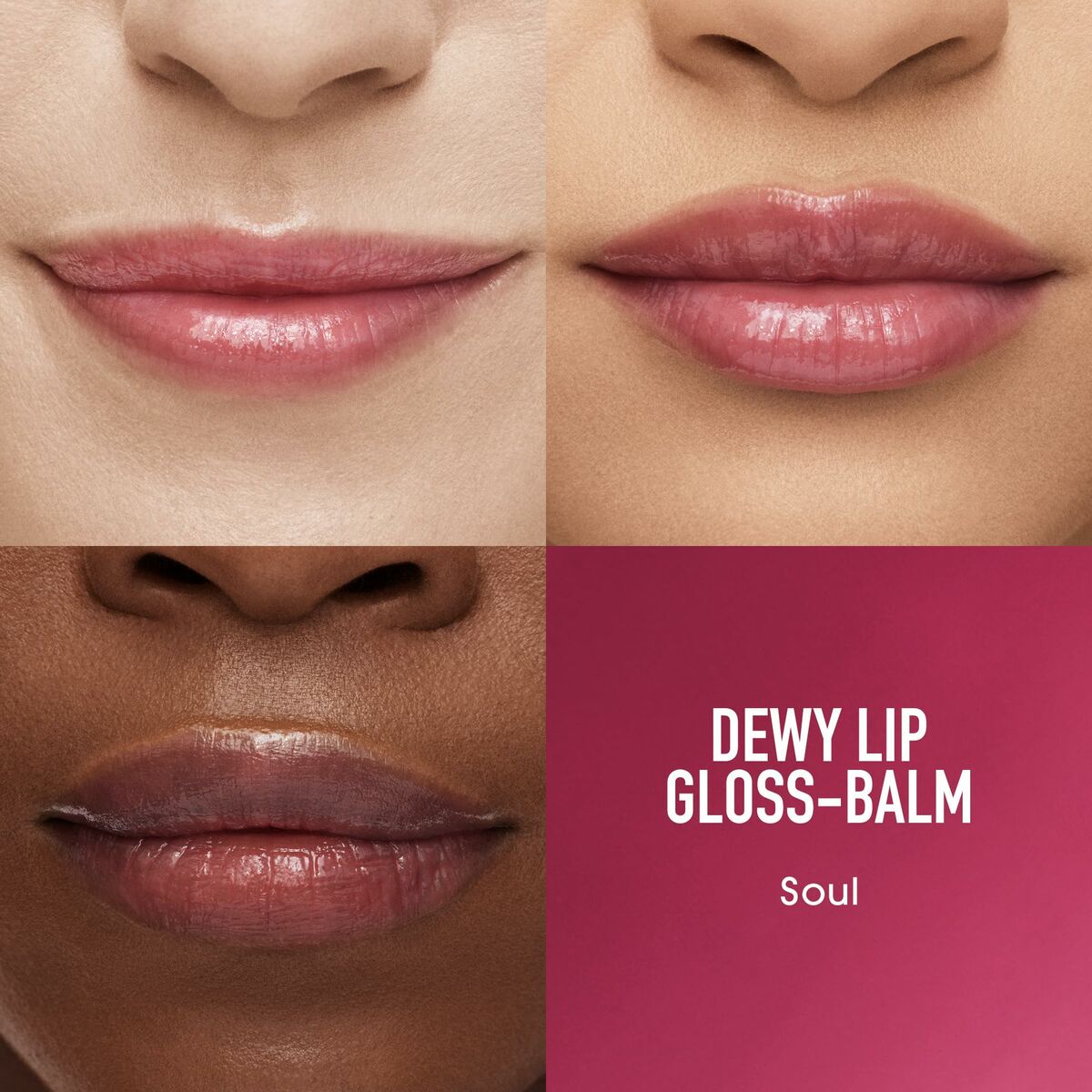 Lipstick bareMinerals DEWY LIP Purple Soul 2,3 g-1