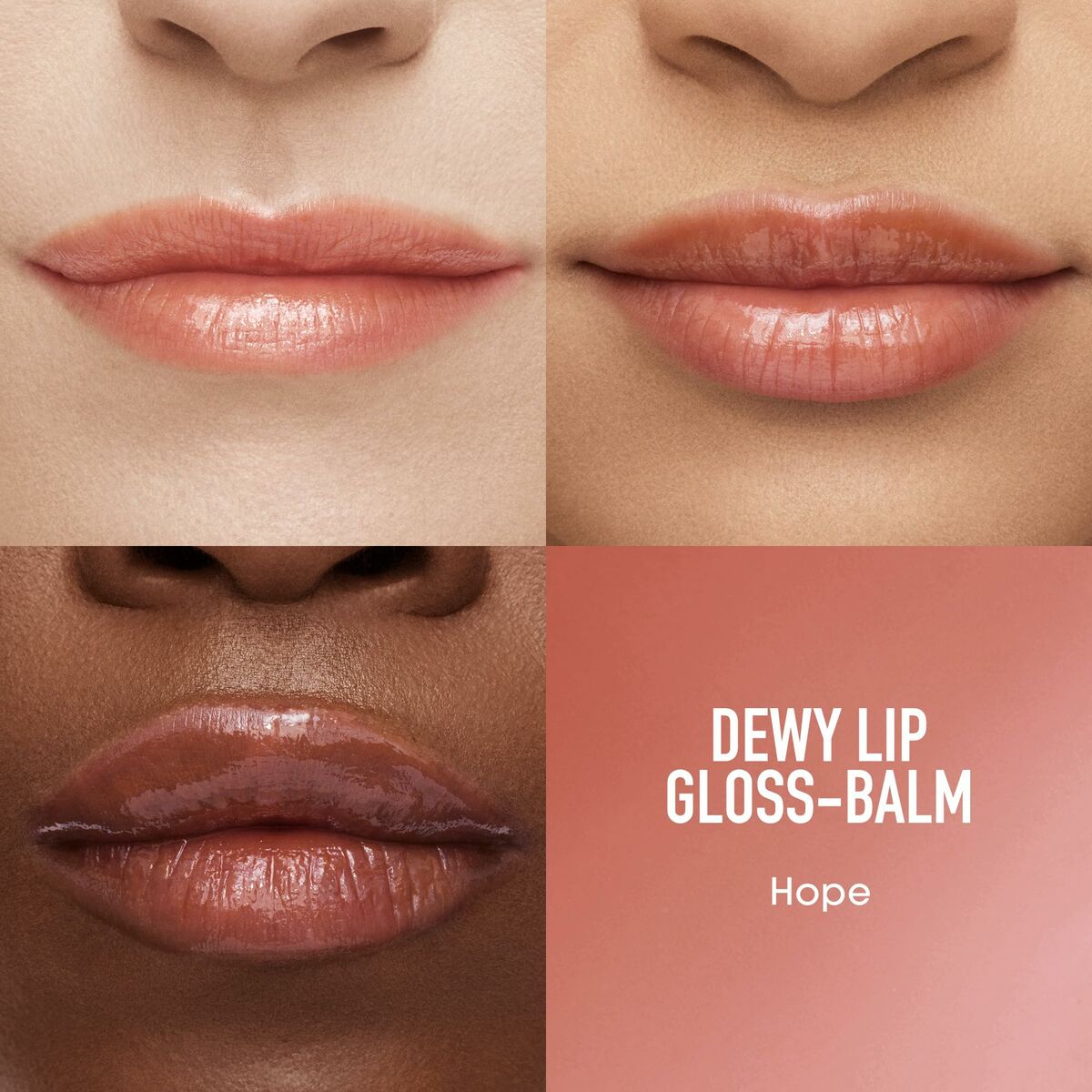 Lipstick bareMinerals DEWY LIP Orange Hope 2,3 g-1