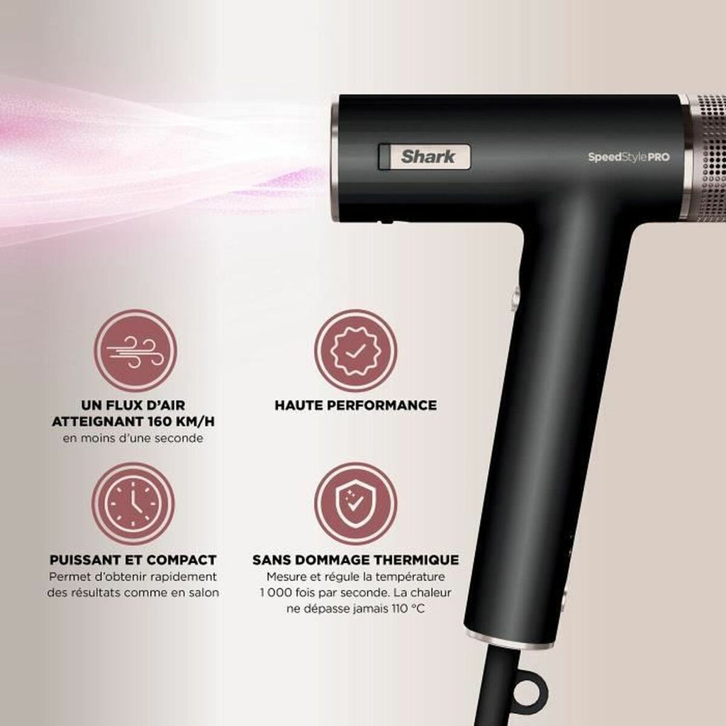 Hairdryer Shark Black-3