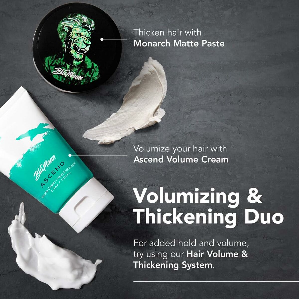 Medium Hold Setting Crème Blumaan Ascend Volume 100 ml-5
