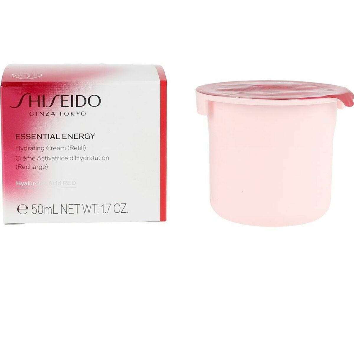 Hydrating Cream Shiseido Essential Energy Refill 50 ml-0