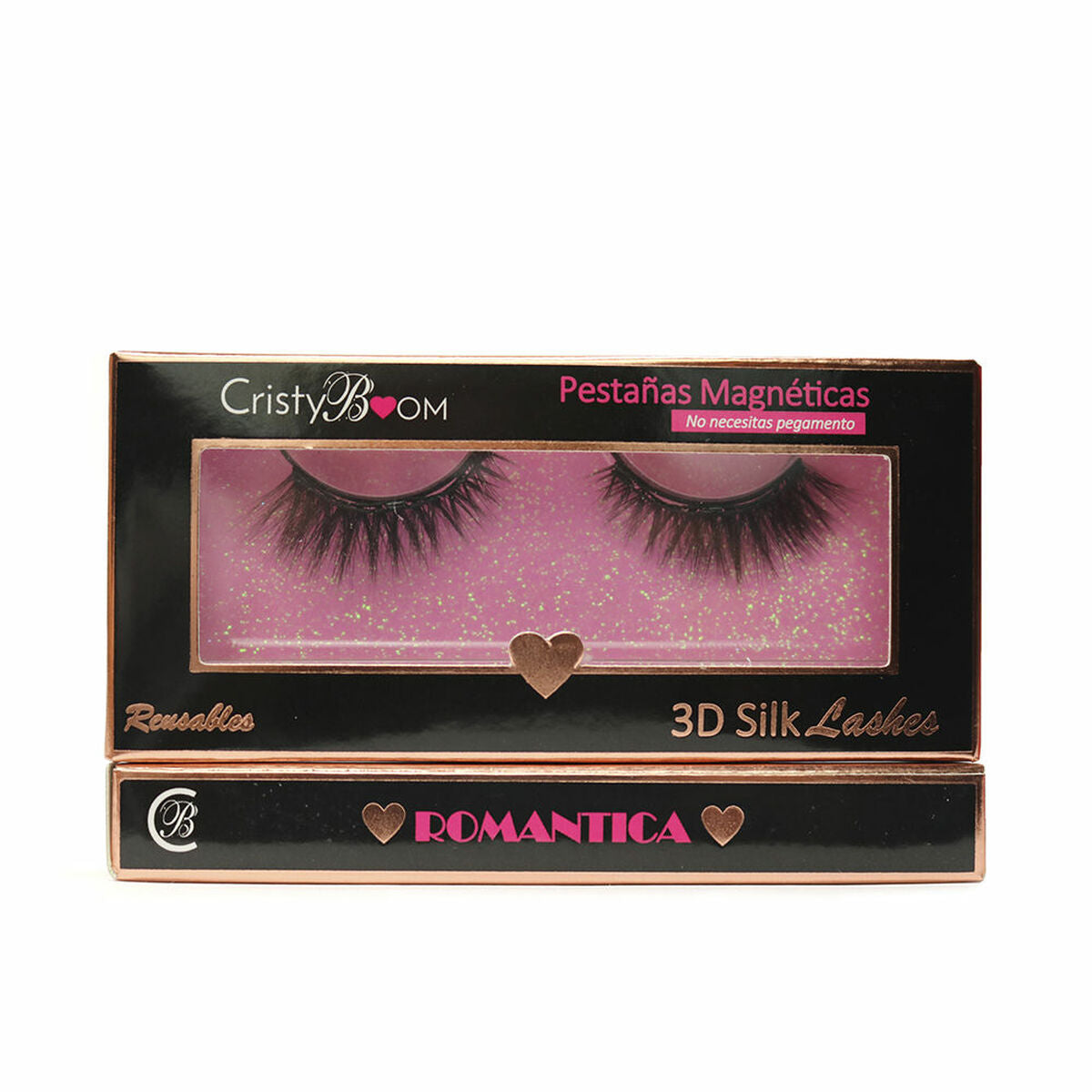 False Eyelashes CristyBoom Romantica 3D 1 g-0