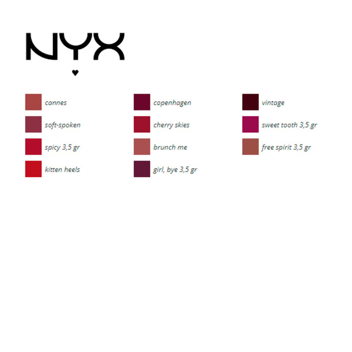 Lip Liner Suede NYX (3,5 g) 3,5 g-5