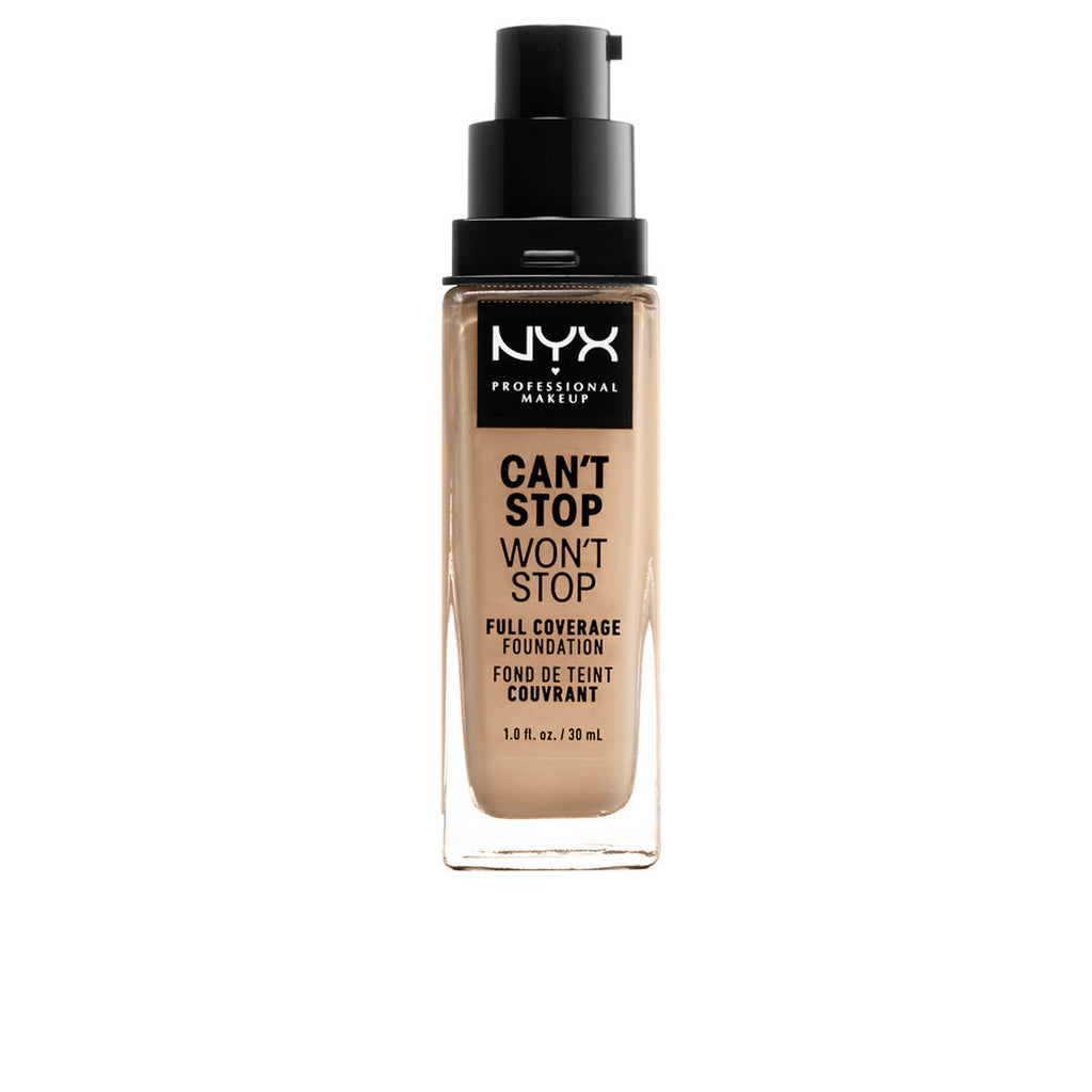 Liquid Make Up Base Can't Stop Won't Stop NYX (30 ml) (30 ml)-9