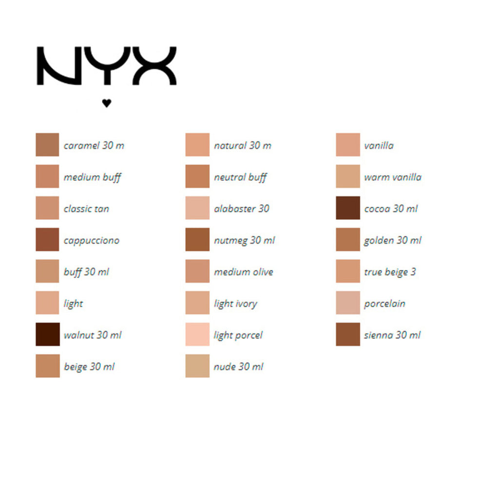 Liquid Make Up Base Can't Stop Won't Stop NYX (30 ml) (30 ml)-41