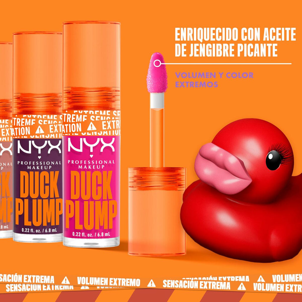Lip-gloss NYX Duck Plump Brown of applause 6,8 ml-4