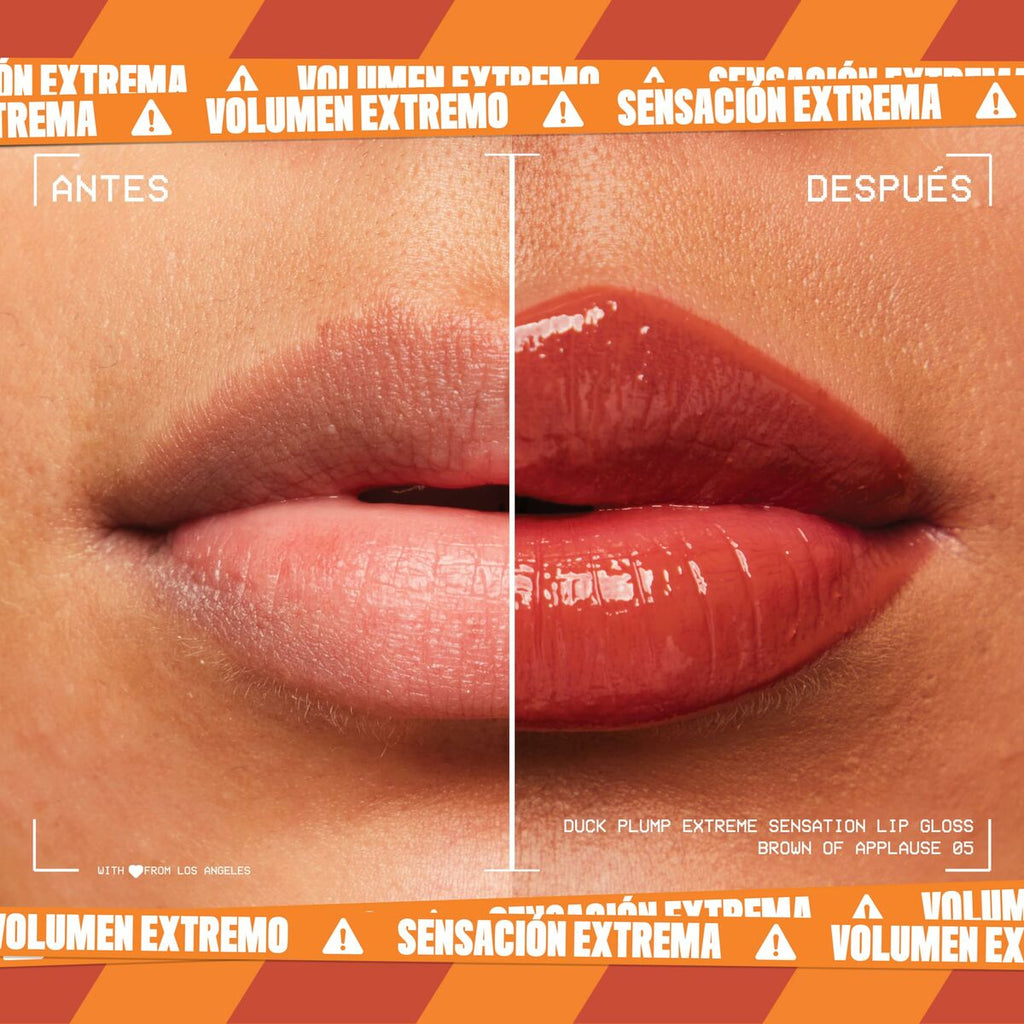 Lip-gloss NYX Duck Plump Brown of applause 6,8 ml-3