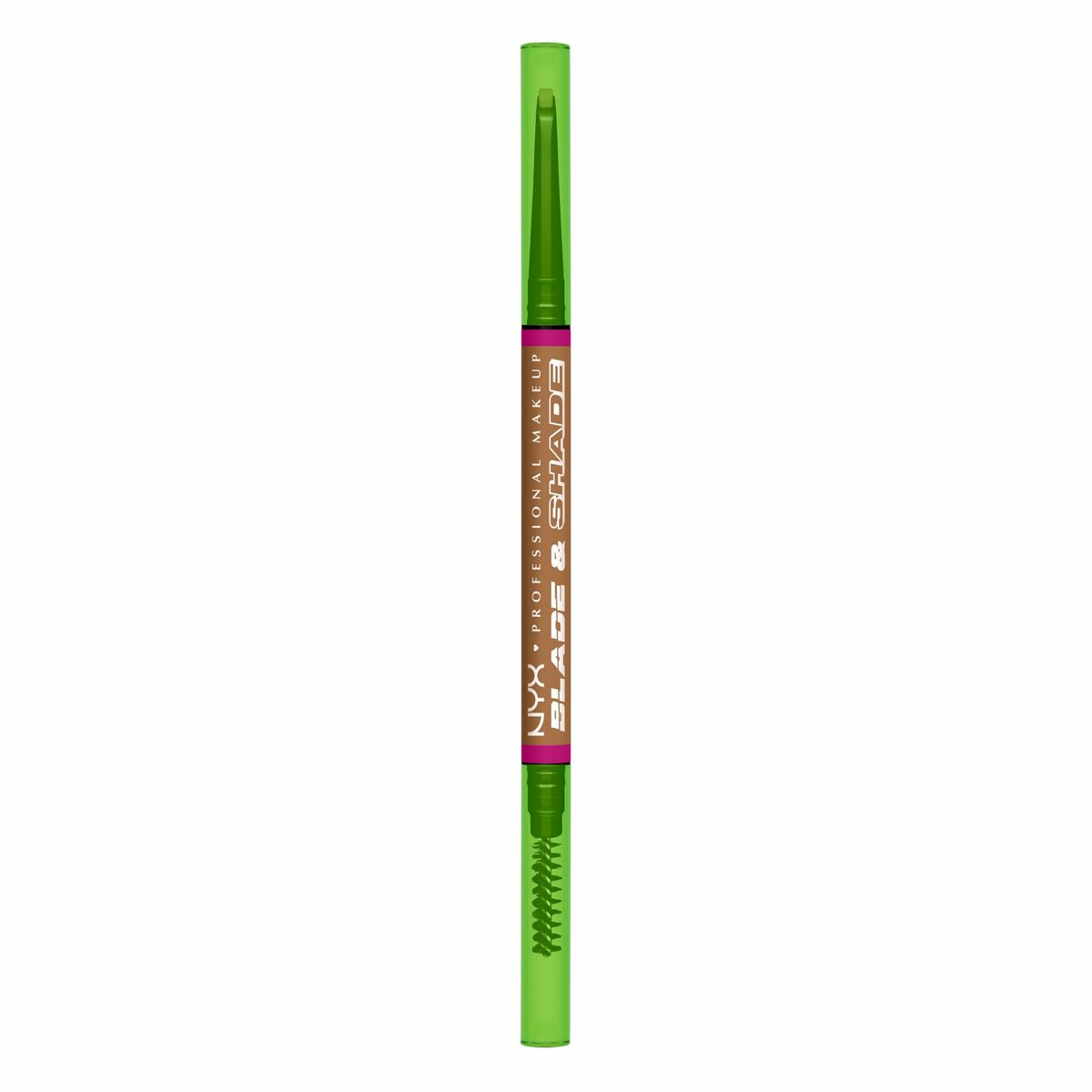 Eyebrow Pencil NYX BLADE & SHADE NANO Nº 01-Ash Blonde-0