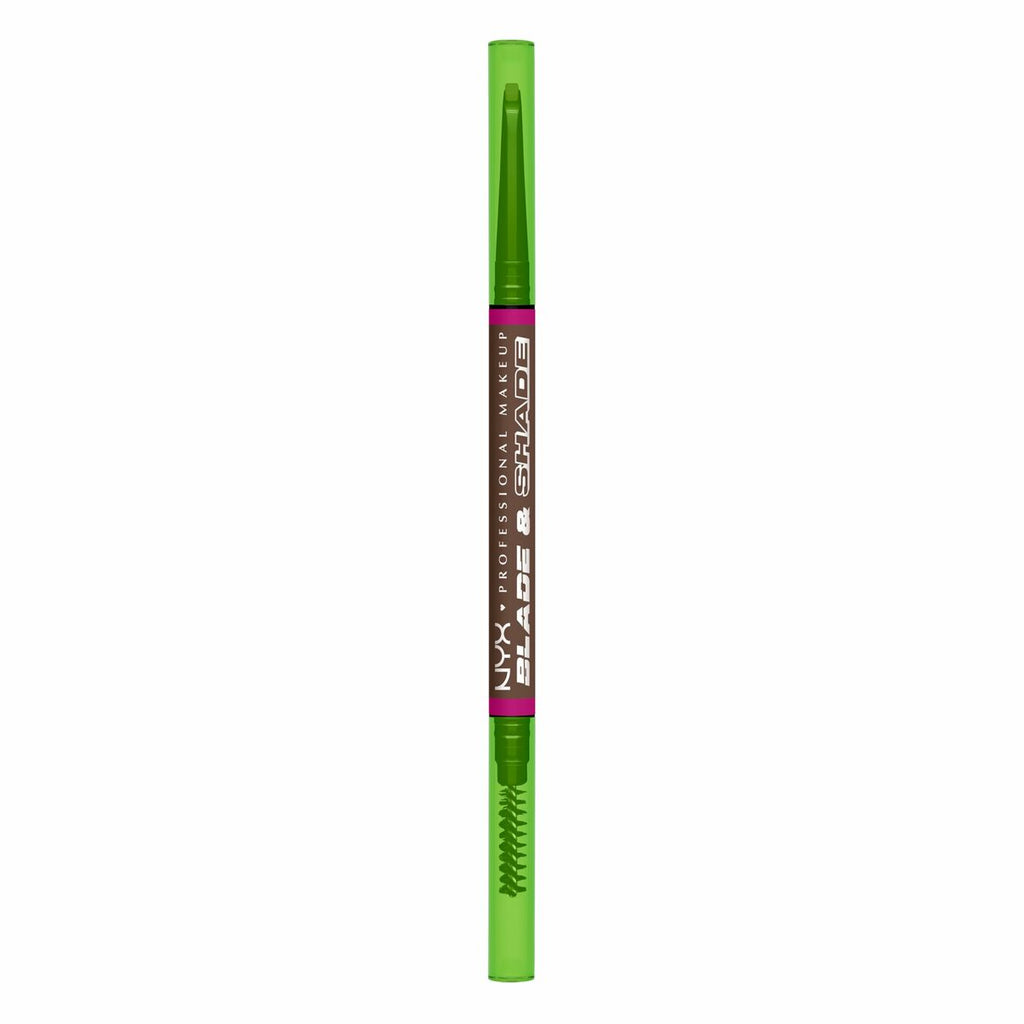 Eyebrow Pencil NYX BLADE & SHADE NANO Nº 09-Brunette-0
