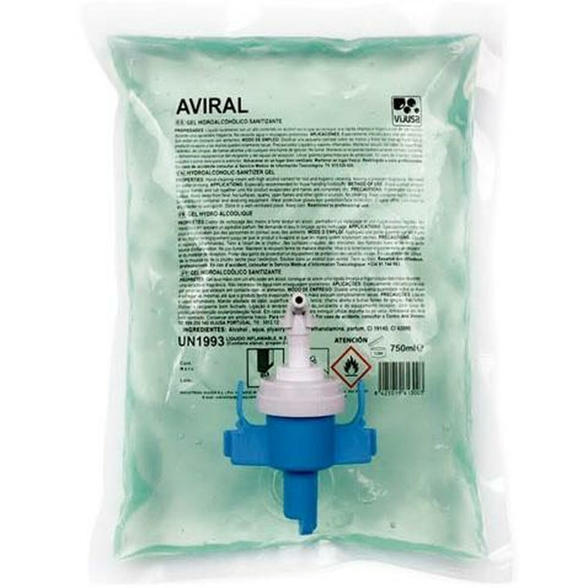 Hand Sanitiser Vijusa Replacement 750 ml-0