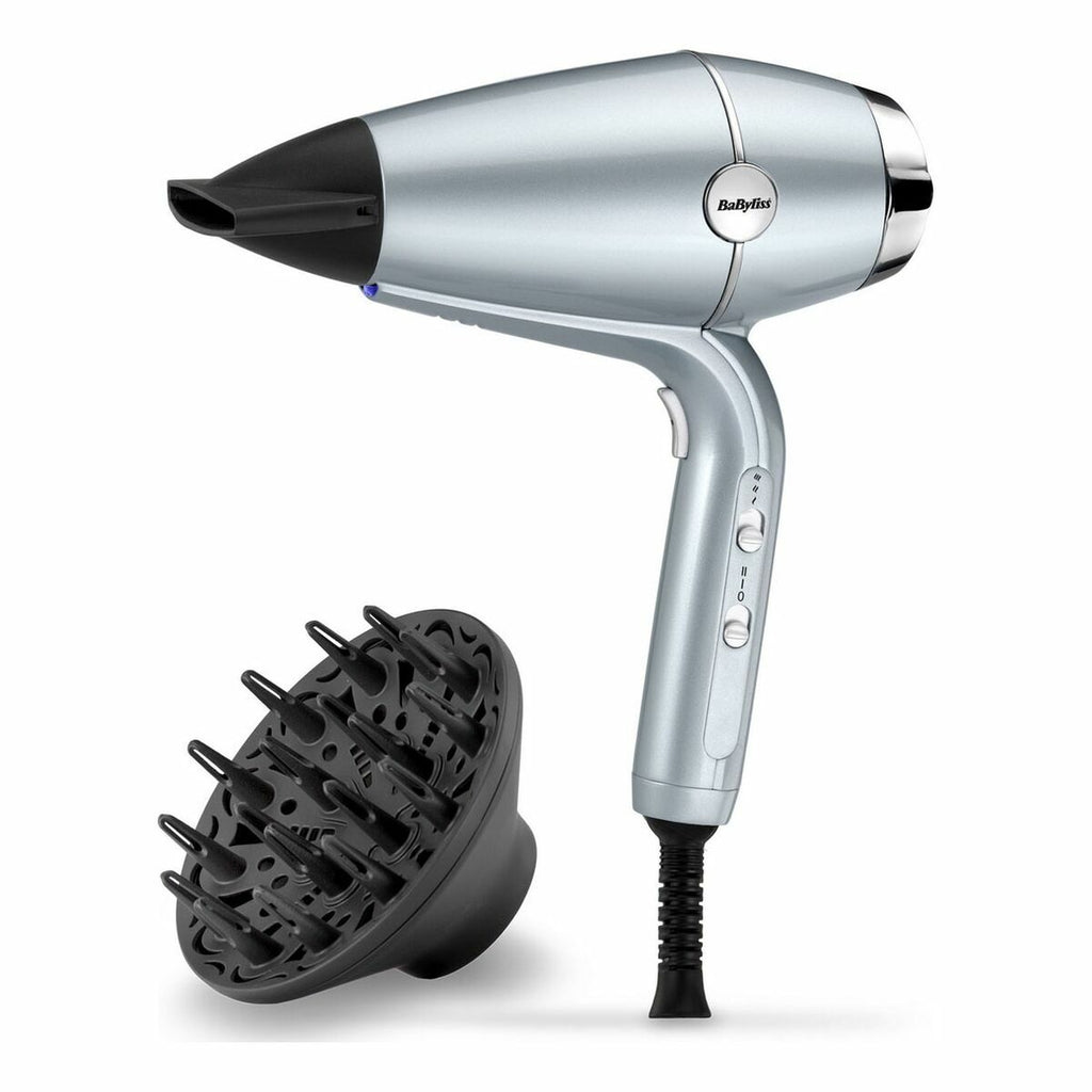 Hairdryer Babyliss Blue Metallic 2100 W-0