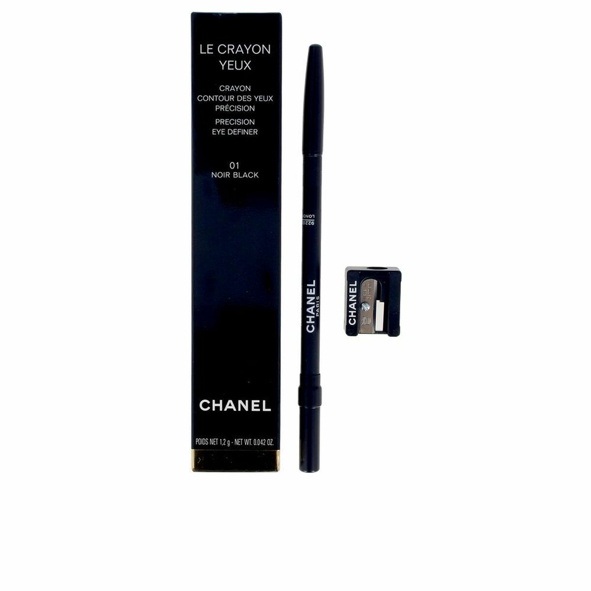 Eye Pencil Chanel Le Crayon Yeux Noir black-01 (1 Unit) (1,2 g)-0