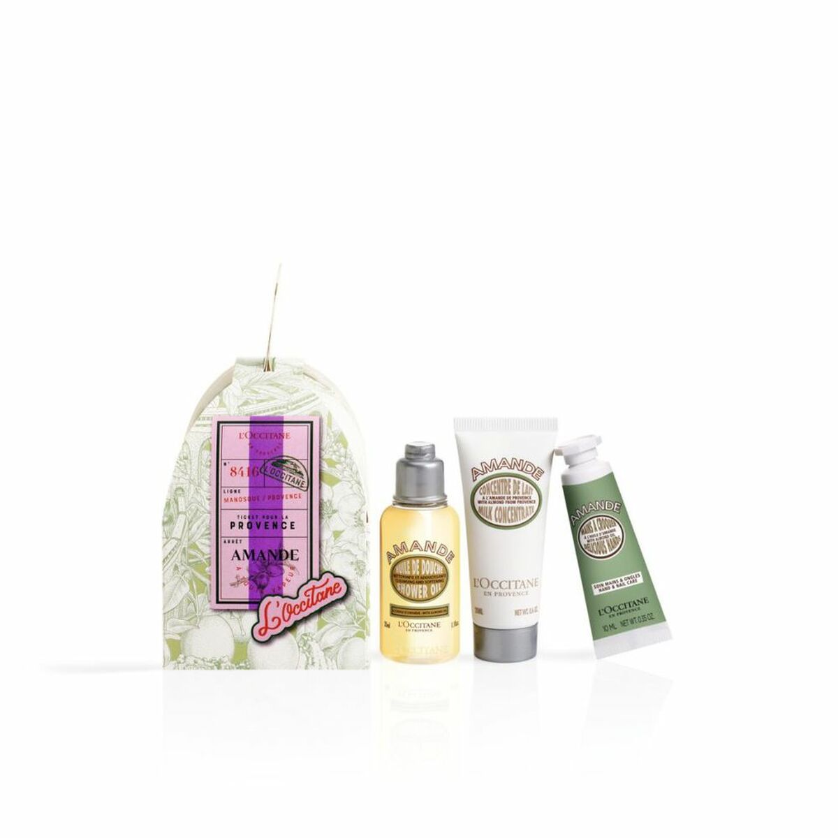 Bath Set L'Occitane En Provence AMANDE 3 Pieces-0