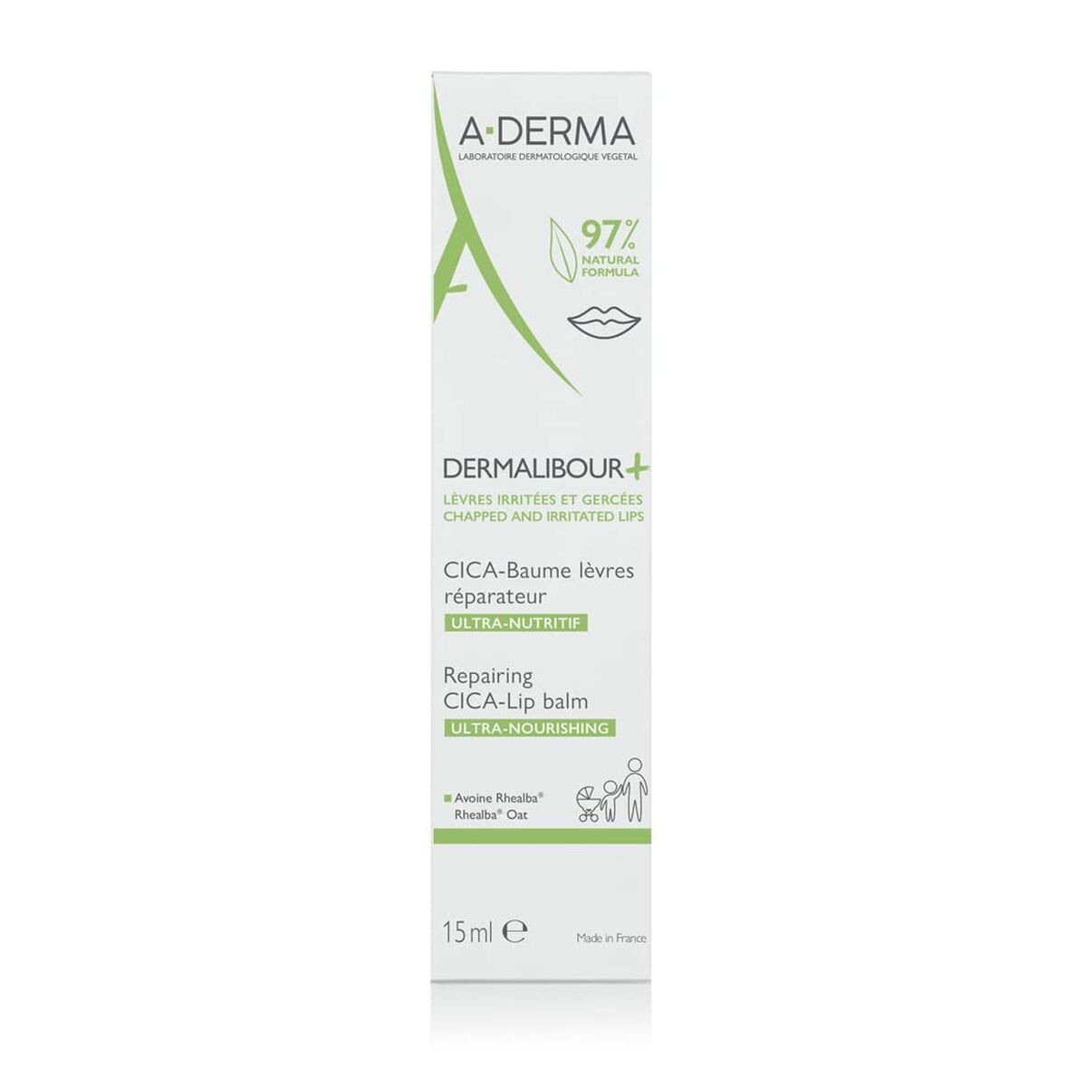 Lip Balm A-Derma Dermalibour+-1