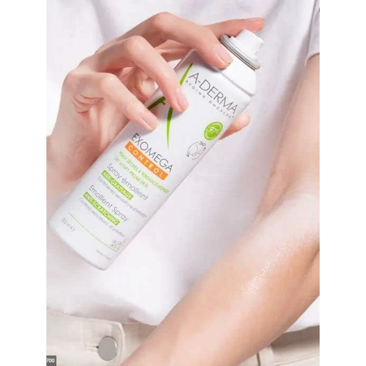 Cleansing Foam A-Derma Exomega Control 50 ml-1