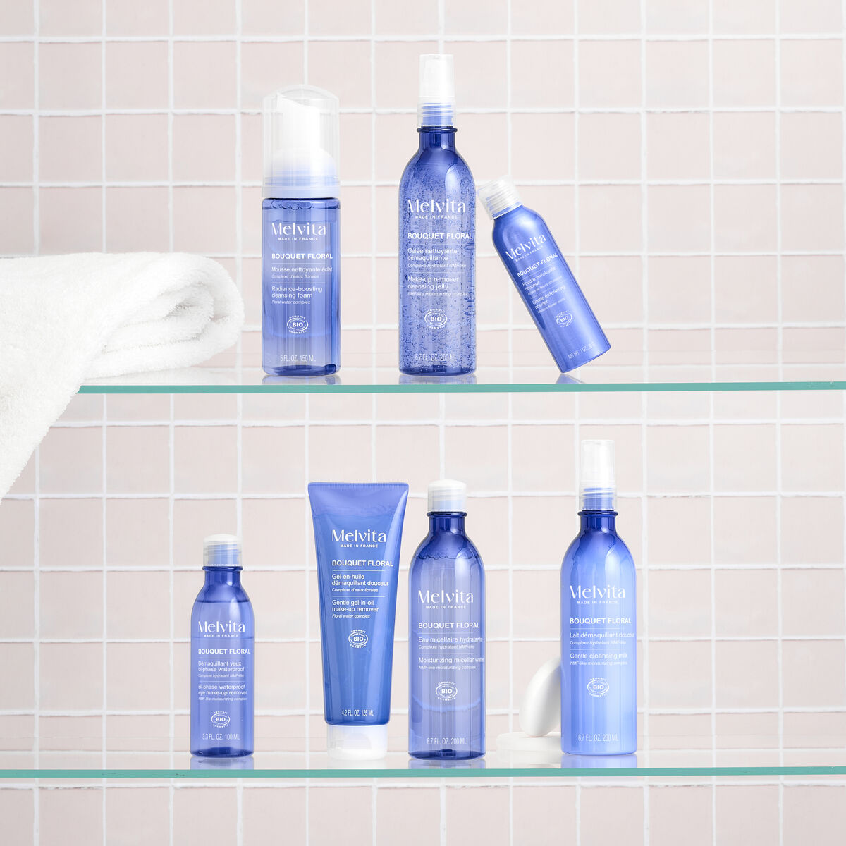Facial Make Up Remover Melvita BOUQUET FLORAL DETOX-5