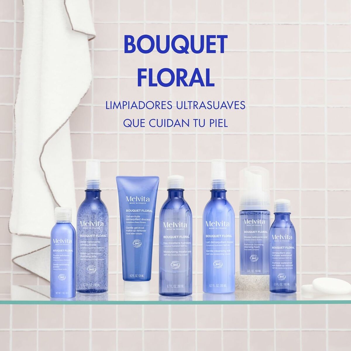Facial Make Up Remover Melvita BOUQUET FLORAL DETOX-1