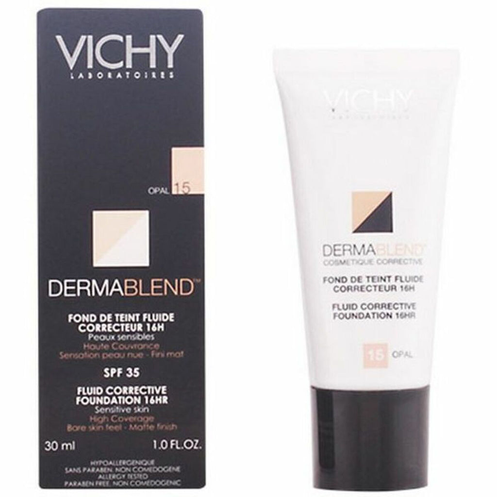 Fluid Foundation Make-up Dermablend Vichy Spf 35 30 ml-9