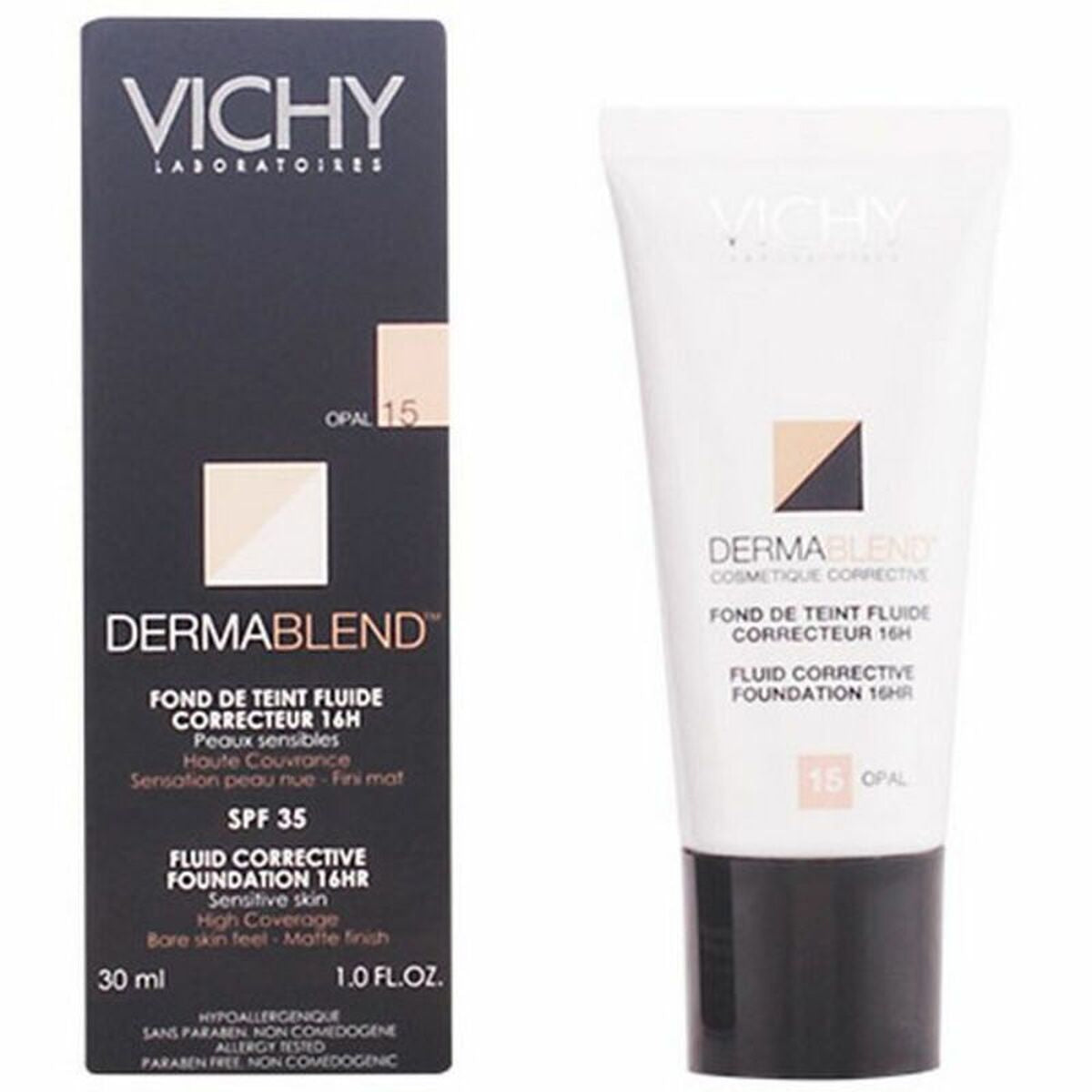 Fluid Foundation Make-up Dermablend Vichy Spf 35 30 ml-9