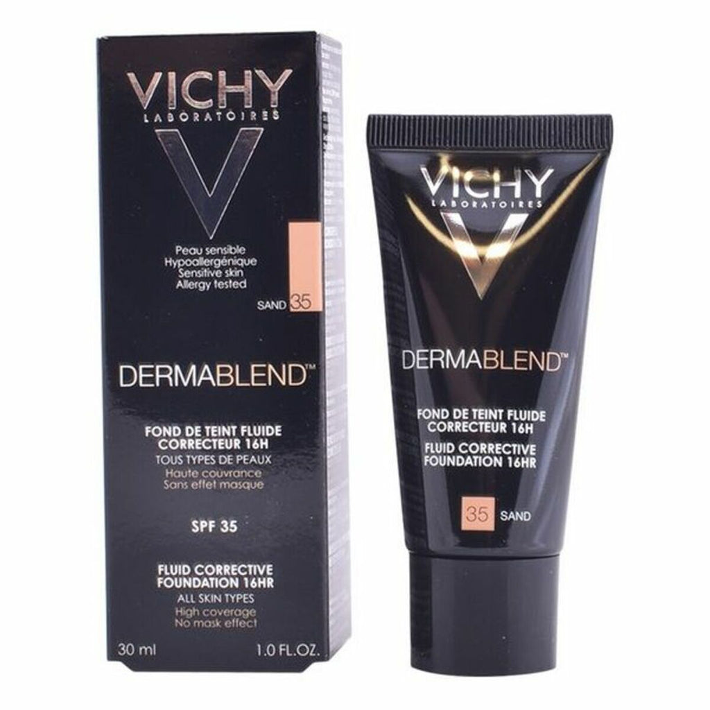 Fluid Foundation Make-up Dermablend Vichy Spf 35 30 ml-8