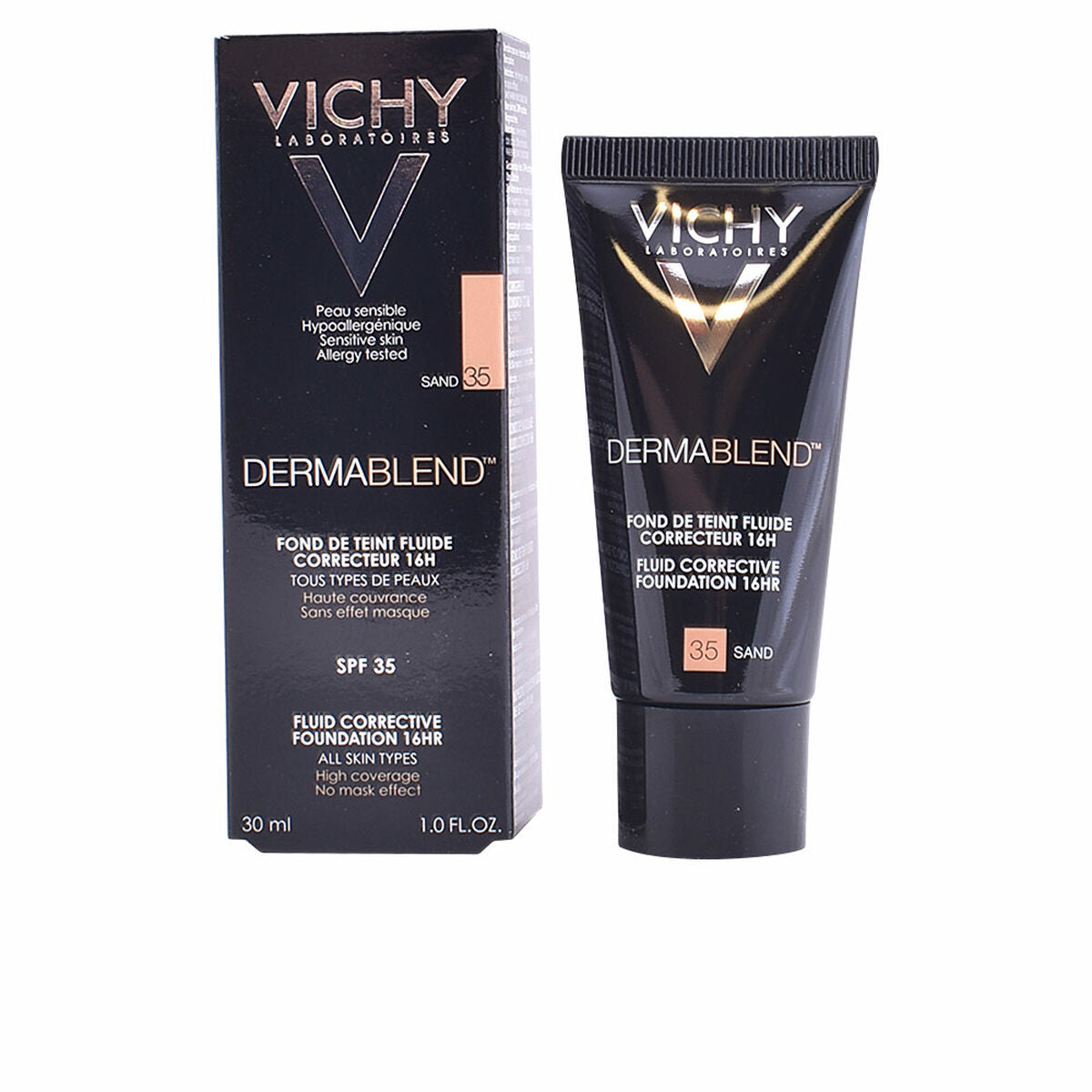 Fluid Foundation Make-up Dermablend Vichy Spf 35 30 ml-3
