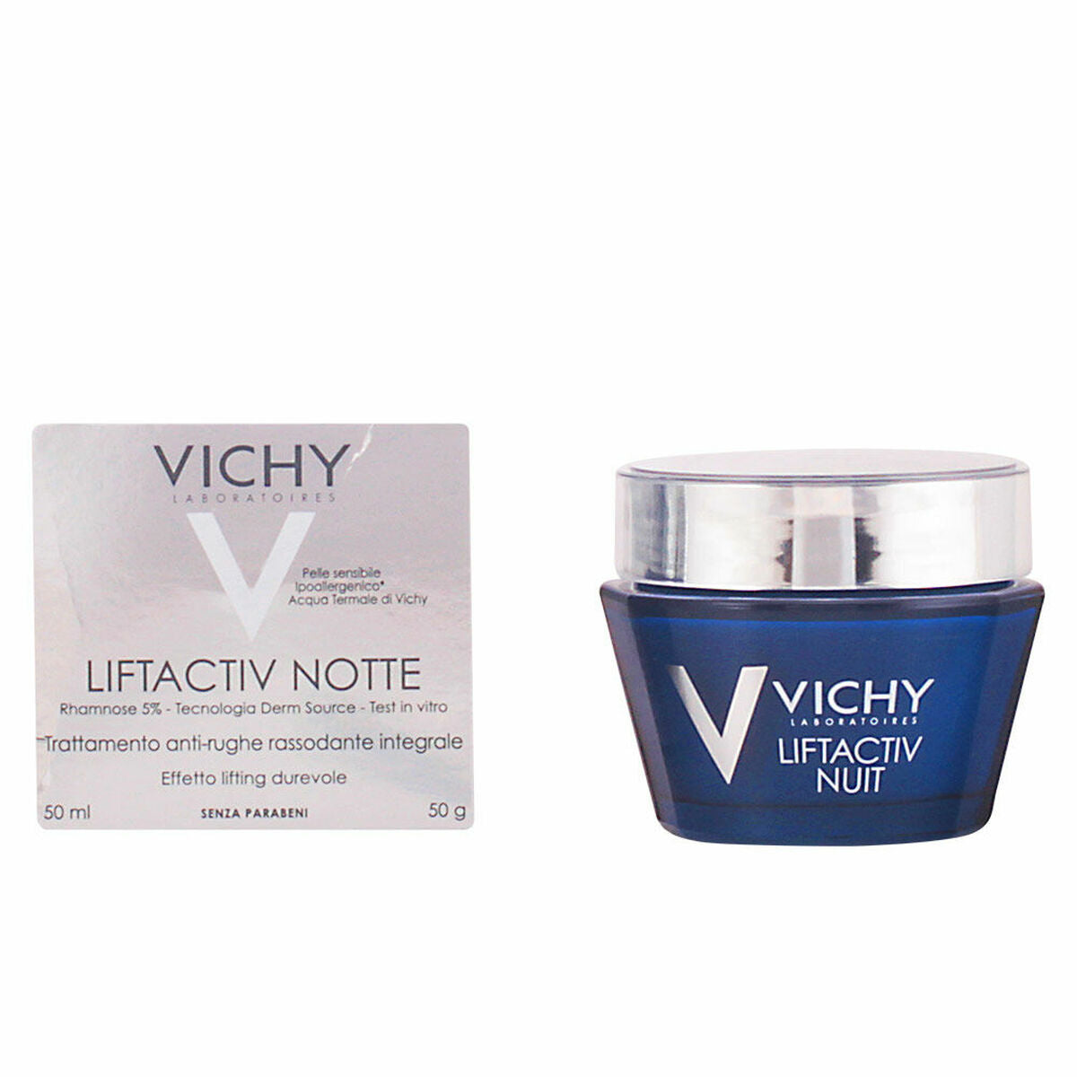 Anti-Wrinkle Night Cream Vichy Liftactive Nuit Firming (50 ml)-0