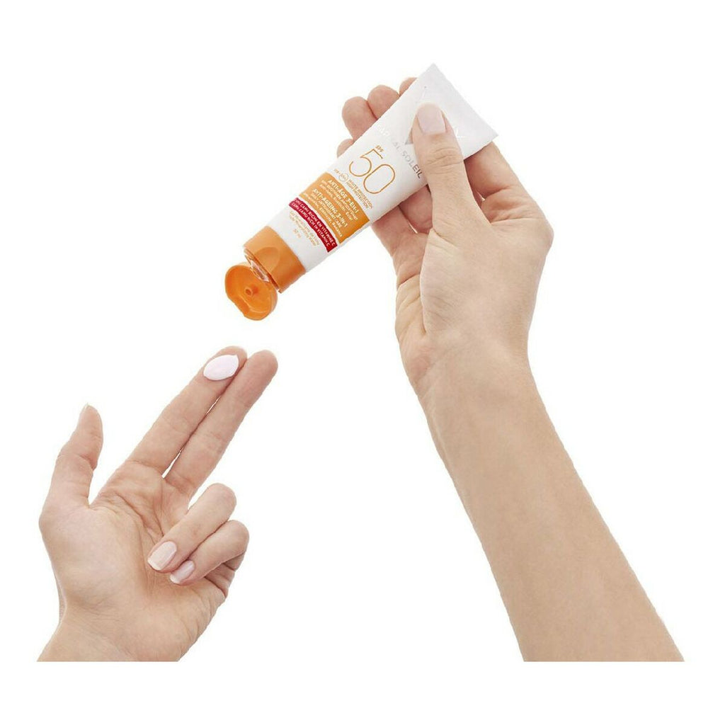 Facial Sun Cream Vichy VCH00115 Spf 50 3-in-1 Anti-ageing-1