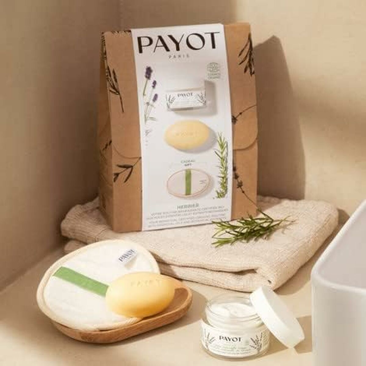 Facial Make Up Remover Payot Herbier Ritual 3 Pieces-0