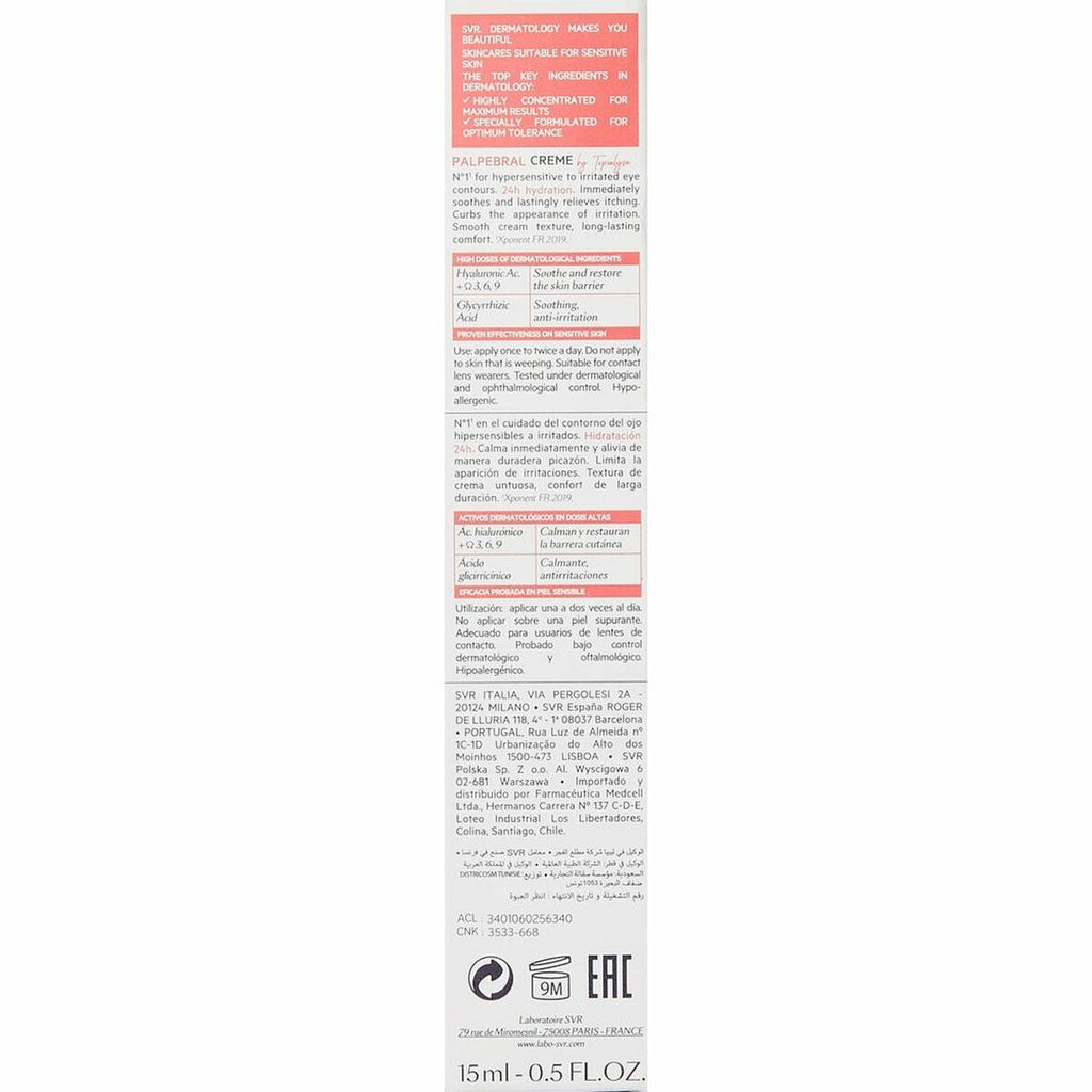 Cream for Eye Area SVR Topialyse 15 ml-1