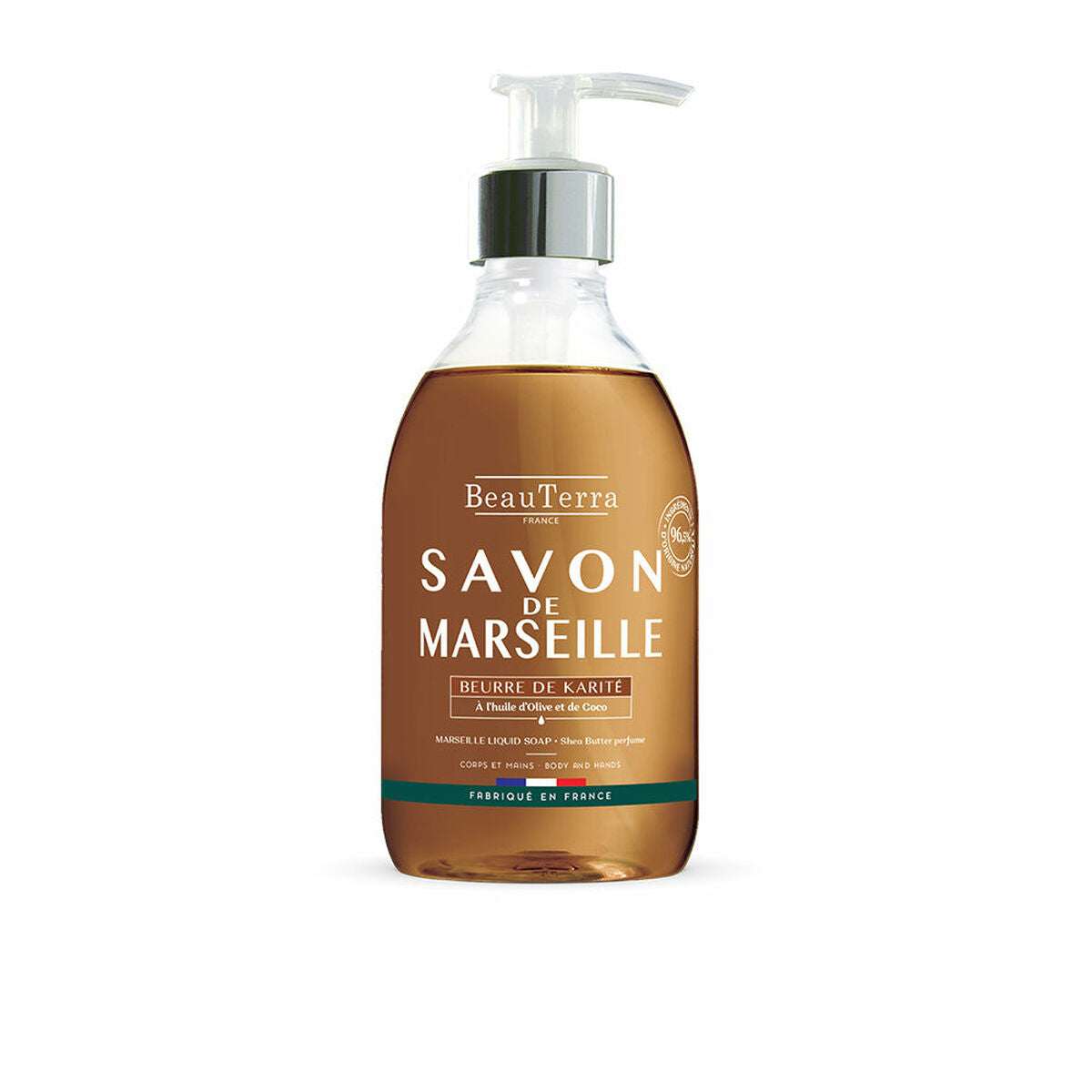 Liquid Soap Beauterra Savon de Marseille Shea Butter 300 ml-0