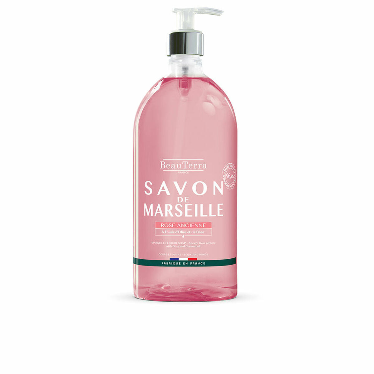 Liquid Soap Beauterra Marseille Universal Roses Hands 1 L-0