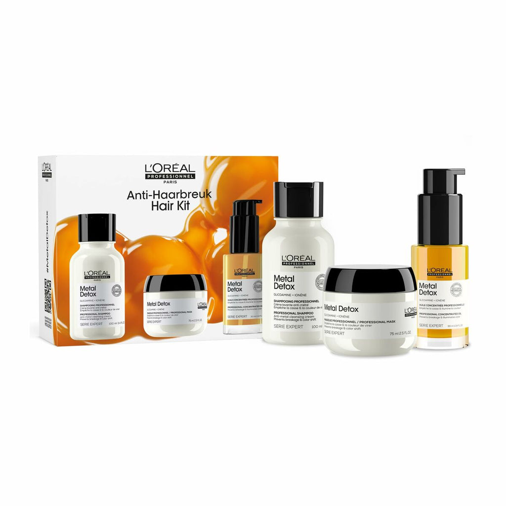 Hair Dressing Set L'Oreal Professionnel Paris METAL DETOX 3 Pieces-0