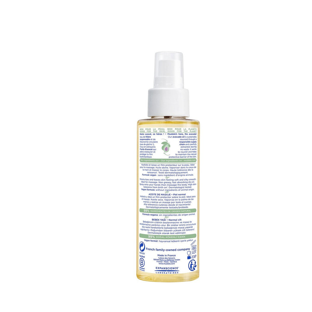 Body Oil for Baby Mustela Niño 100 ml-5