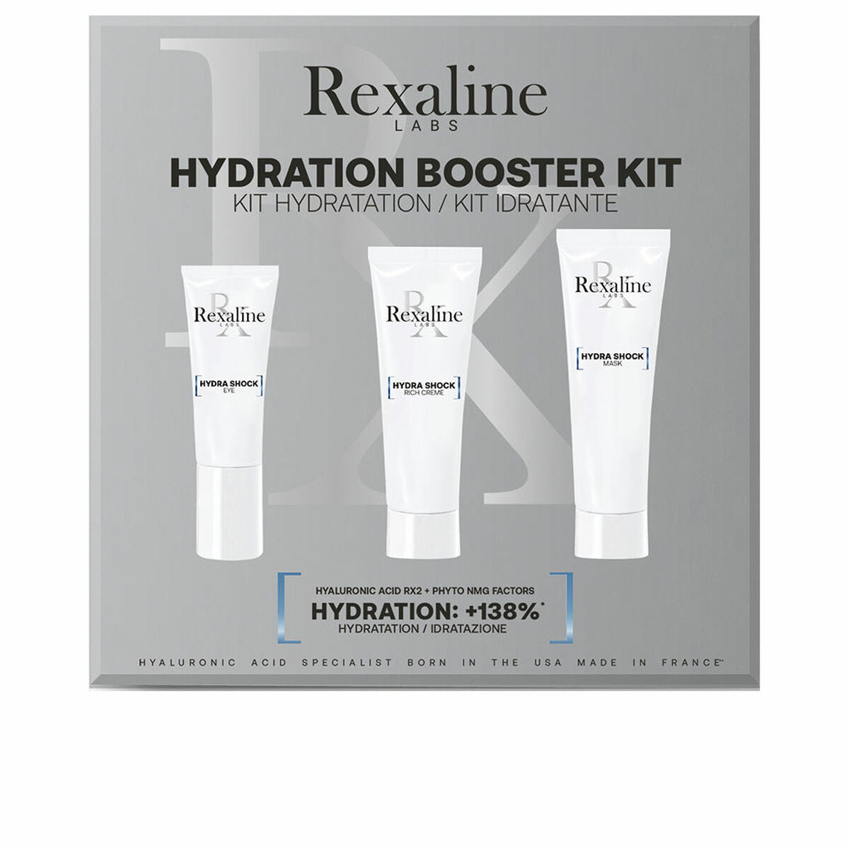 Cosmetic Set Rexaline Hydra Shock Hydration 3 Pieces-0