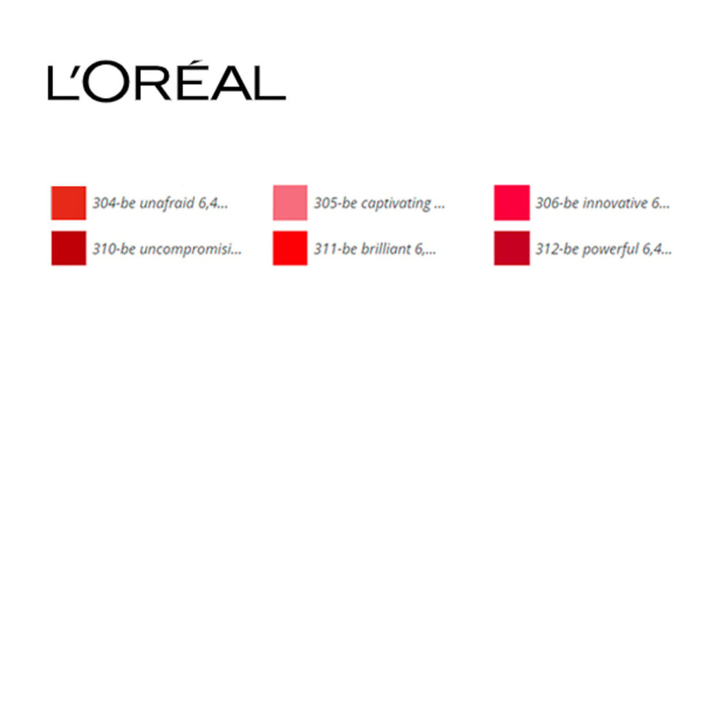 Lip-gloss Brilliant Signature L'Oreal Make Up (6,40 ml)-6