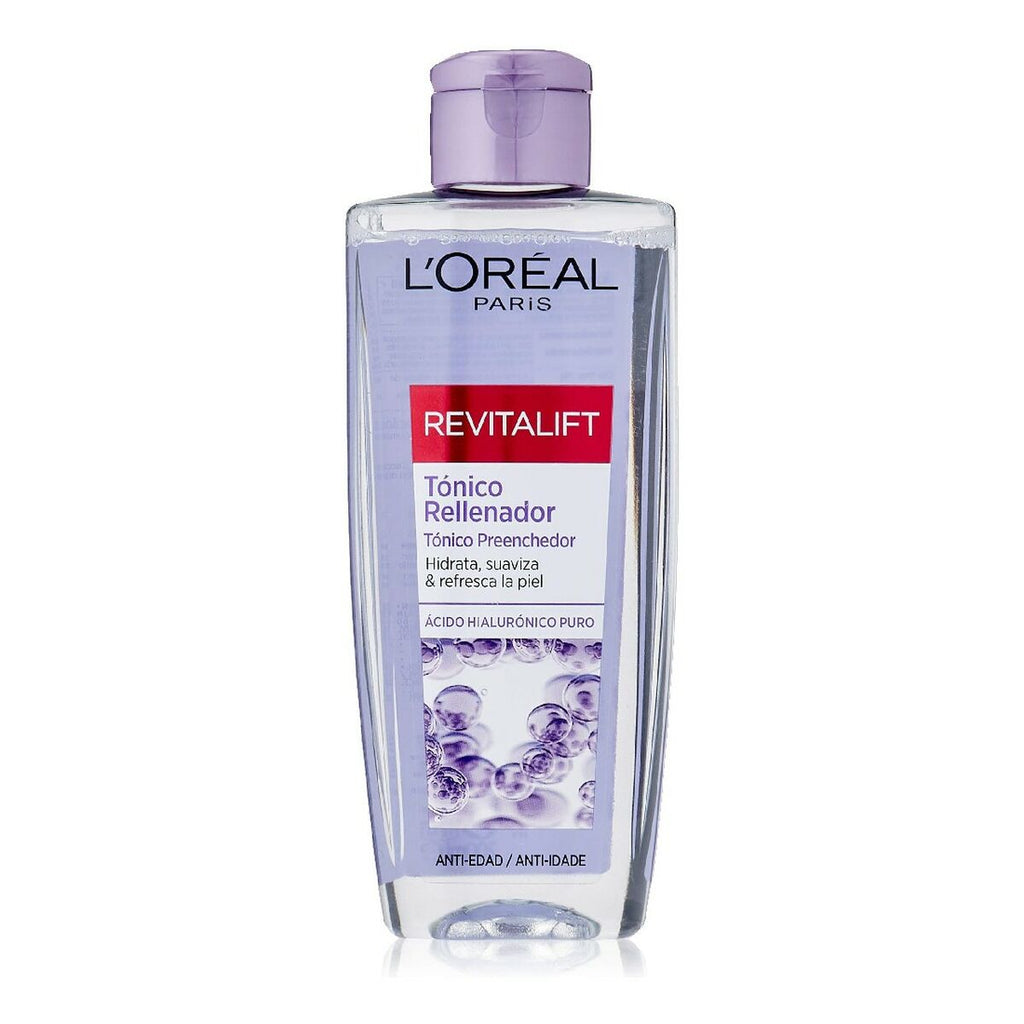 Revitalising Cleansing Toner Revitalift L'Oreal Make Up Fillers for facial lines (200 ml)-0
