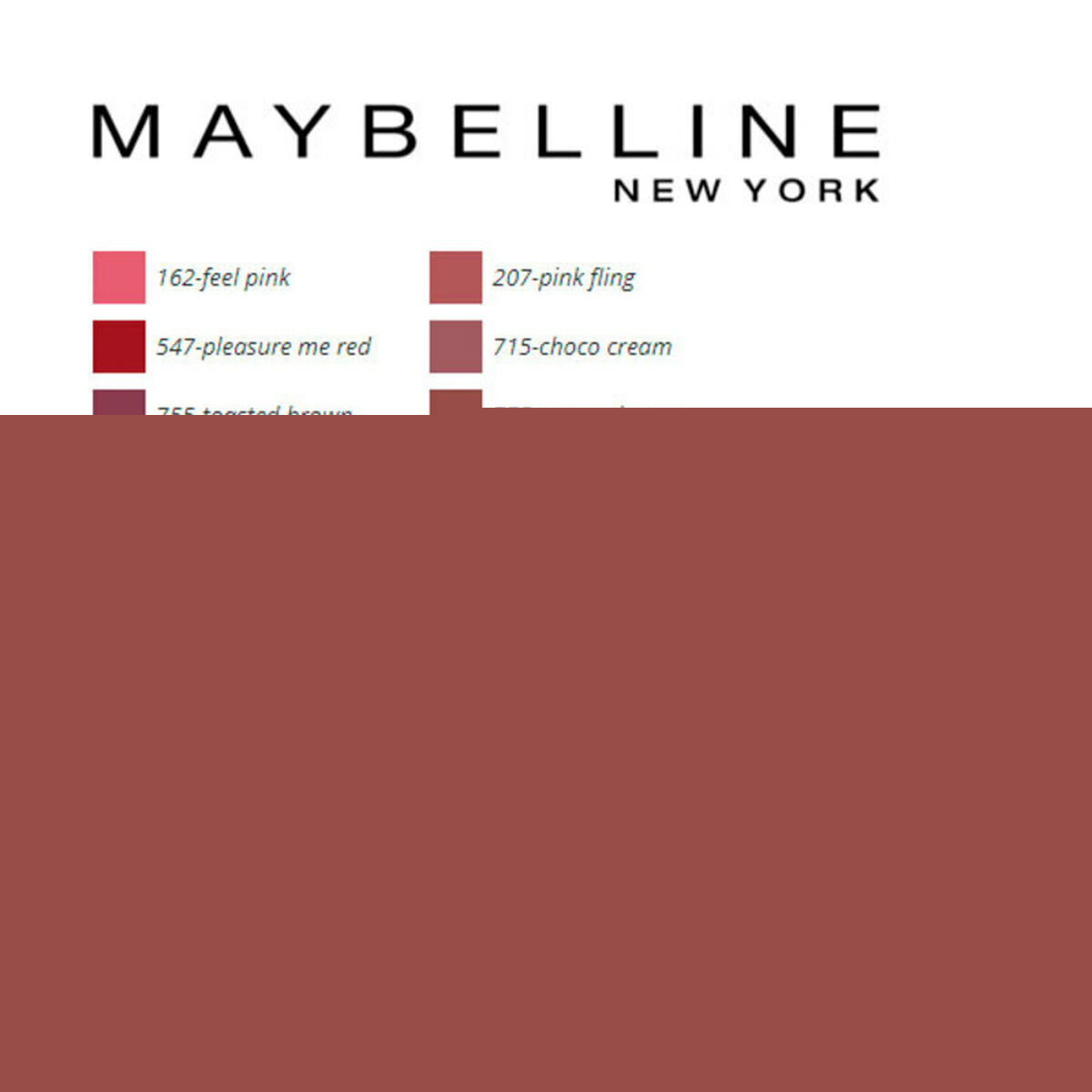 Lipstick Color Sensational Maybelline-2