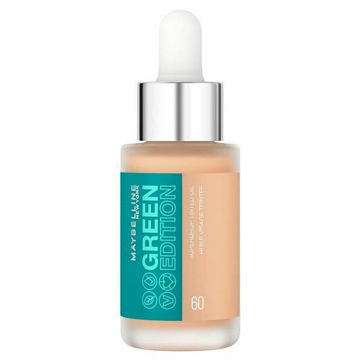 Liquid Make Up Base Maybelline Green Edition Nº 60 Oil (20 ml)-0