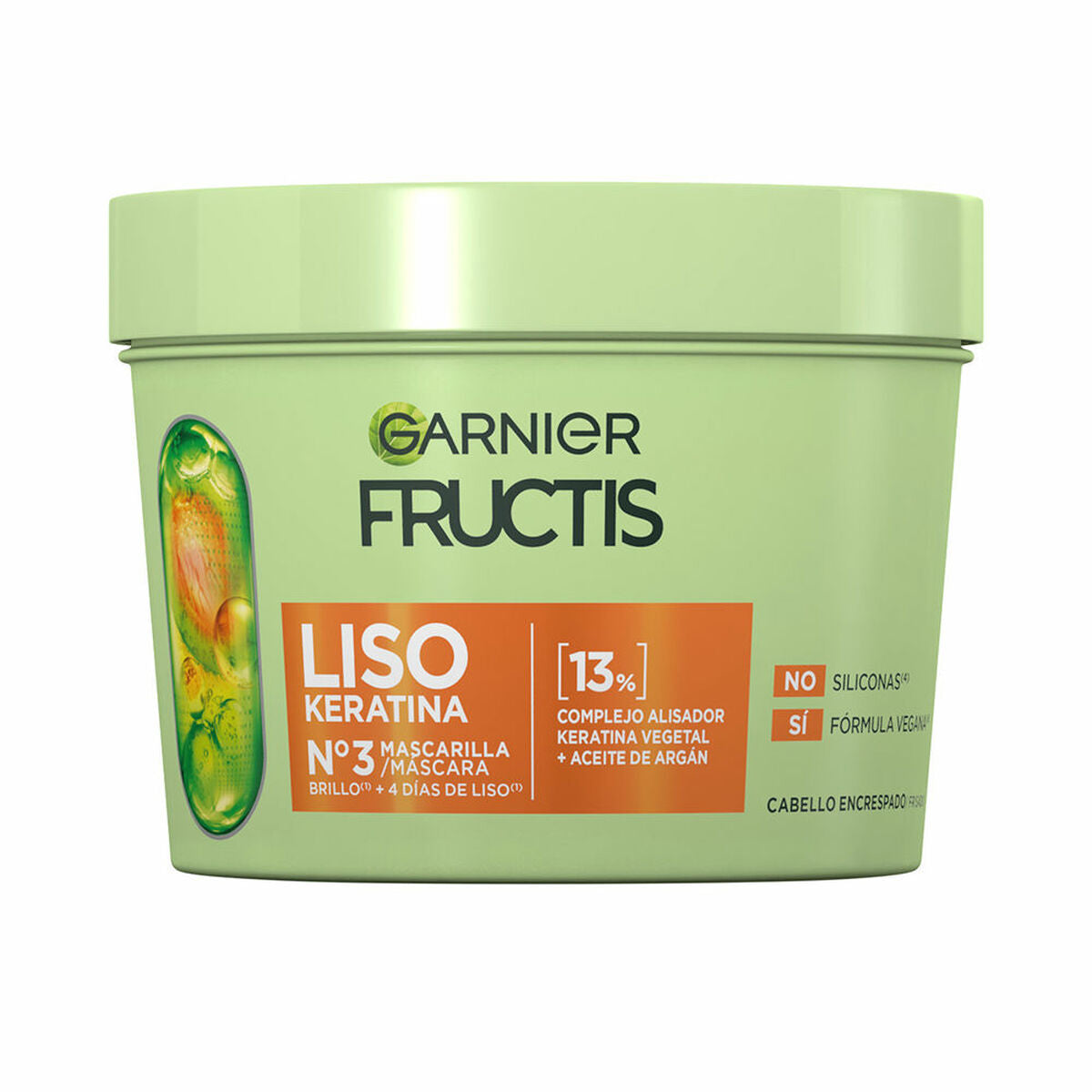 Hair Mask Garnier FRUCTIS LISO KERATINA 370 ml-0